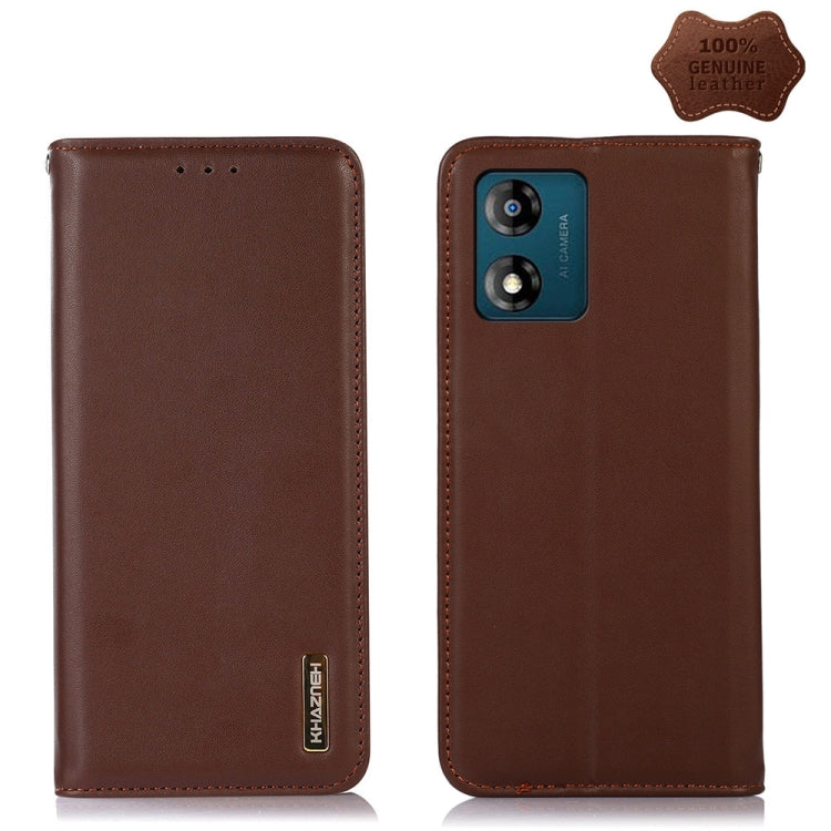 KHAZNEH Nappa Top Layer Cowhide Leather Phone Case, For OnePlus 11 5G, For OnePlus Nord CE 3 Lite, For Motorola Moto E13 4G 2023, For Motorola Moto G53 5G