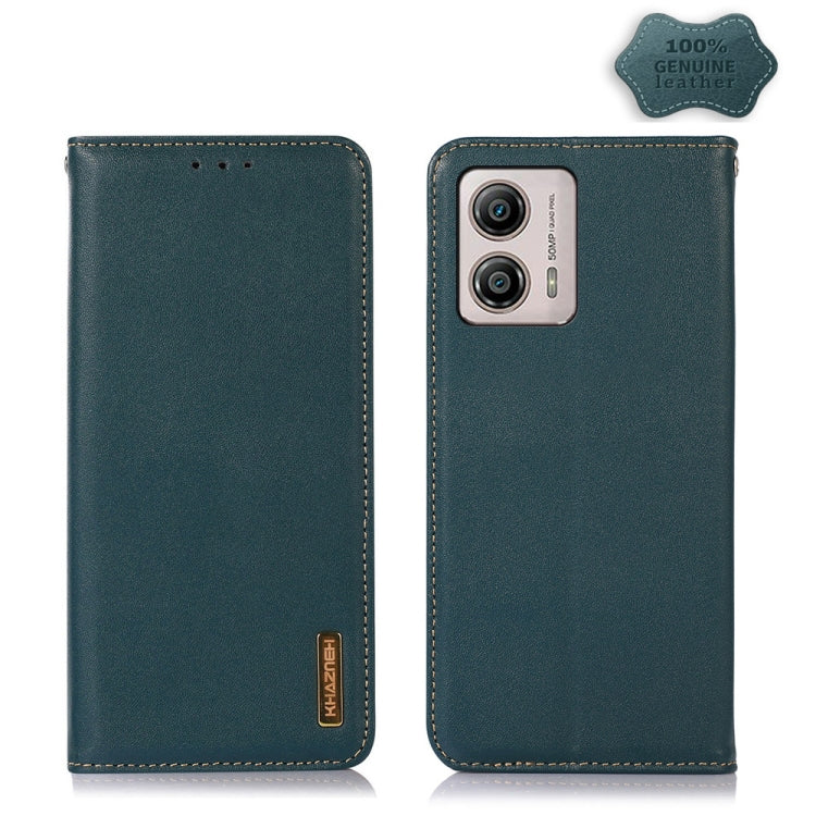 KHAZNEH Nappa Top Layer Cowhide Leather Phone Case, For OnePlus 11 5G, For OnePlus Nord CE 3 Lite, For Motorola Moto E13 4G 2023, For Motorola Moto G53 5G