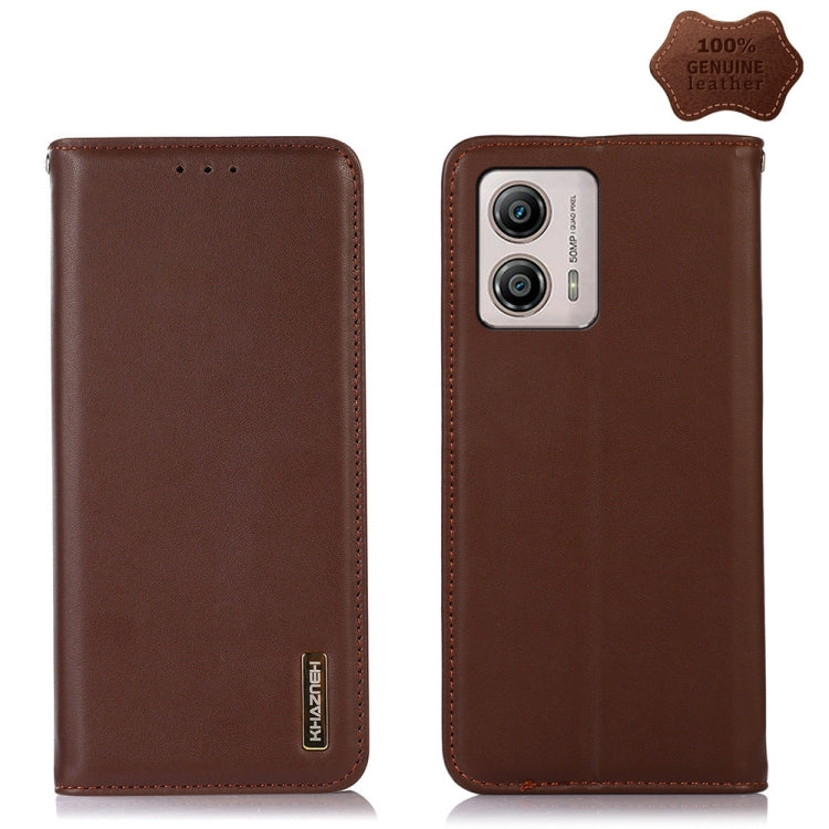 KHAZNEH Nappa Top Layer Cowhide Leather Phone Case, For OnePlus 11 5G, For OnePlus Nord CE 3 Lite, For Motorola Moto E13 4G 2023, For Motorola Moto G53 5G