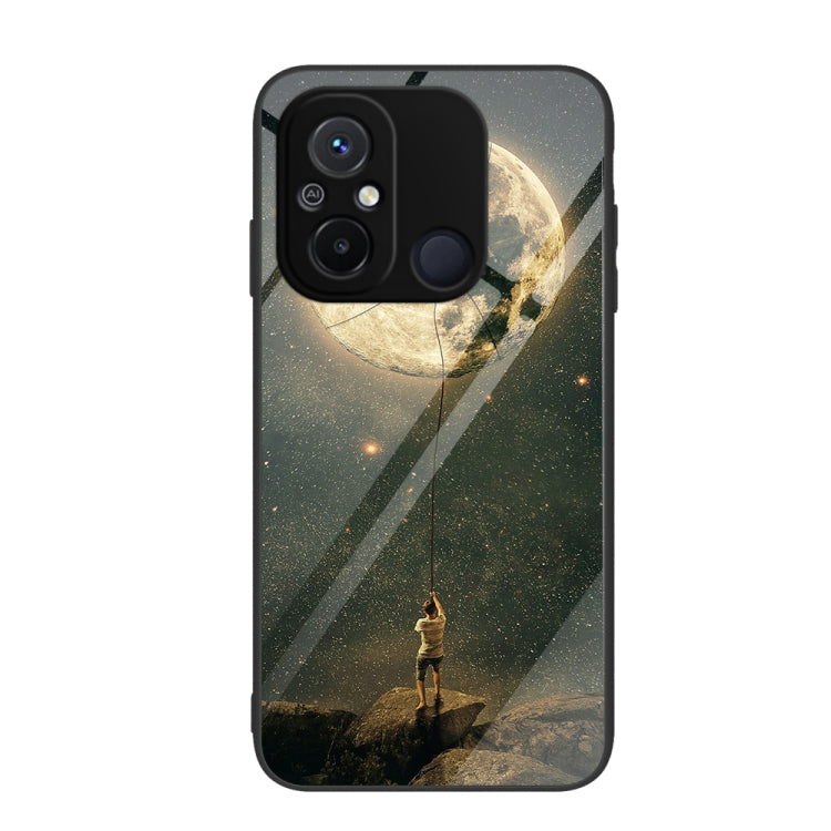 Colorful Painted Glass Phone Case, For Xiaomi Redmi 12C, For Xiaomi Redmi K60/K60 Pro, For Xiaomi Redmi K60E