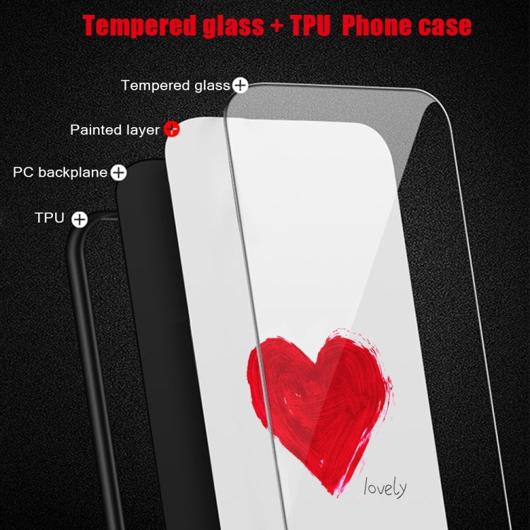 Colorful Painted Glass Phone Case, For Samsung Galaxy A04e