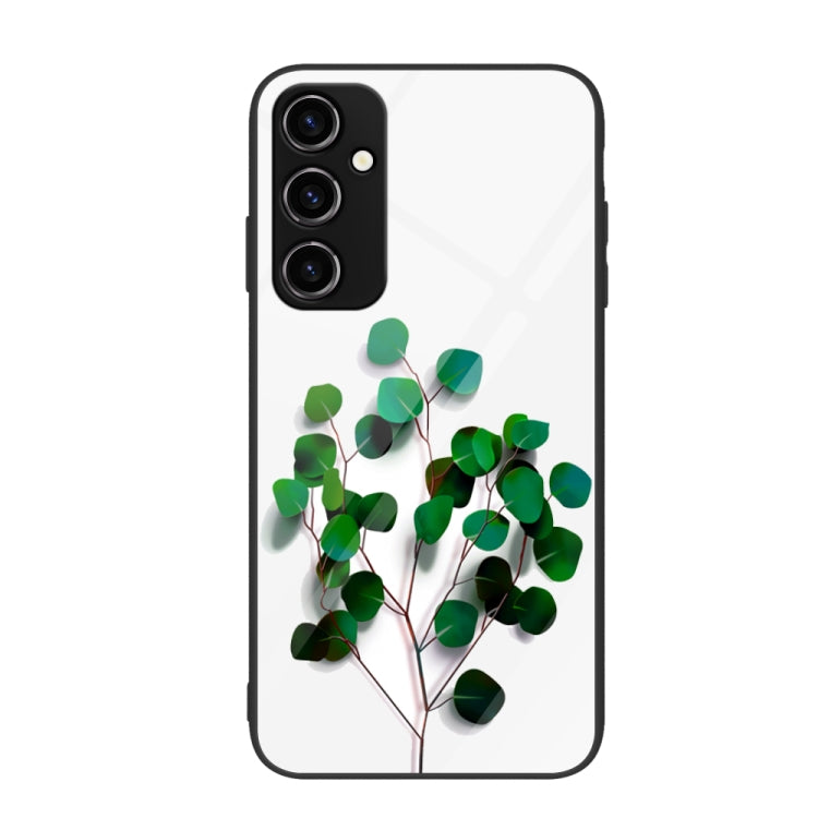 Colorful Painted Glass Phone Case, For Samsung Galaxy A14 5G, For Samsung Galaxy A34 5G, For Samsung Galaxy A54 5G