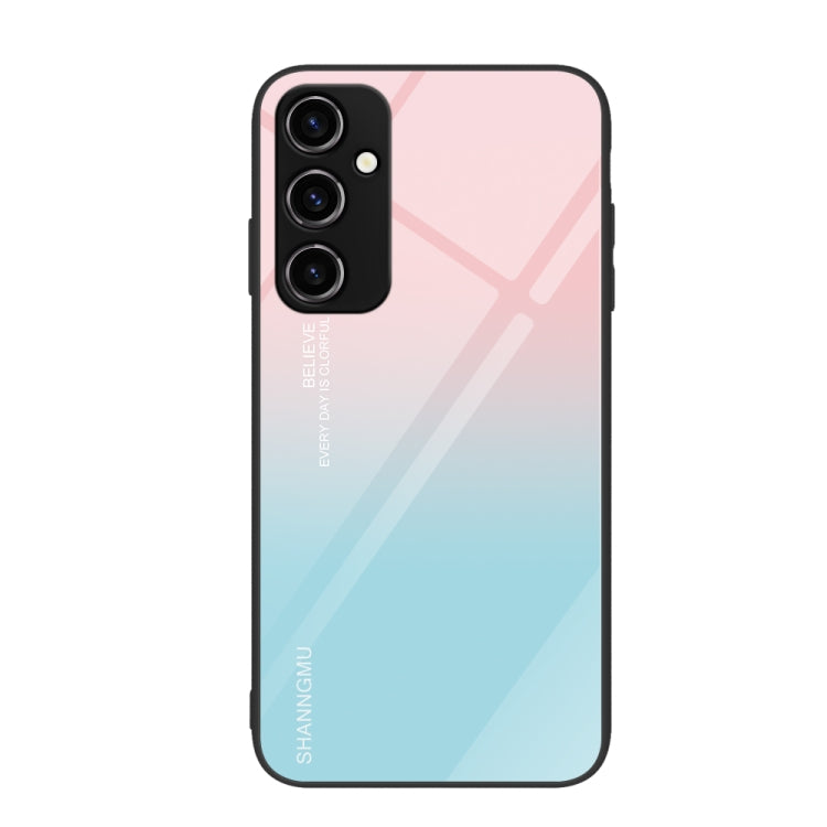Colorful Painted Glass Phone Case, For Samsung Galaxy A14 5G, For Samsung Galaxy A34 5G, For Samsung Galaxy A54 5G