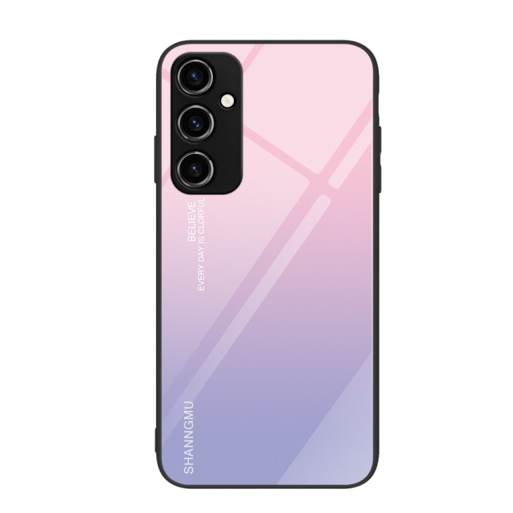 Colorful Painted Glass Phone Case, For Samsung Galaxy A14 5G, For Samsung Galaxy A34 5G, For Samsung Galaxy A54 5G