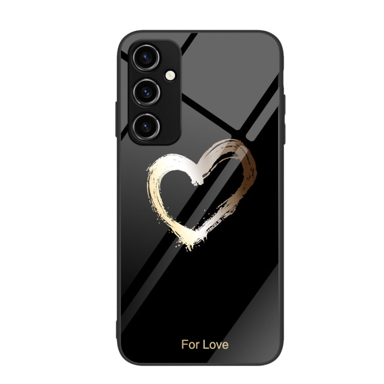 Colorful Painted Glass Phone Case, For Samsung Galaxy A14 5G, For Samsung Galaxy A34 5G, For Samsung Galaxy A54 5G