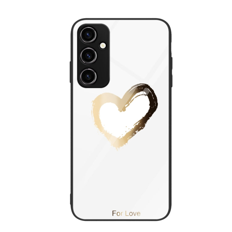 Colorful Painted Glass Phone Case, For Samsung Galaxy A14 5G, For Samsung Galaxy A34 5G, For Samsung Galaxy A54 5G
