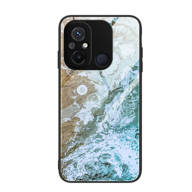 Marble Pattern Glass Phone Case, For Xiaomi Redmi 12C, For Xiaomi Redmi K60/K60 Pro, For Xiaomi Redmi K60E, For Samsung Galaxy A04e, For Samsung Galaxy A14 5G, For Samsung Galaxy A34 5G