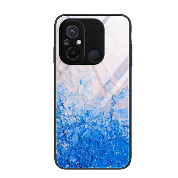 Marble Pattern Glass Phone Case, For Xiaomi Redmi 12C, For Xiaomi Redmi K60/K60 Pro, For Xiaomi Redmi K60E, For Samsung Galaxy A04e, For Samsung Galaxy A14 5G, For Samsung Galaxy A34 5G