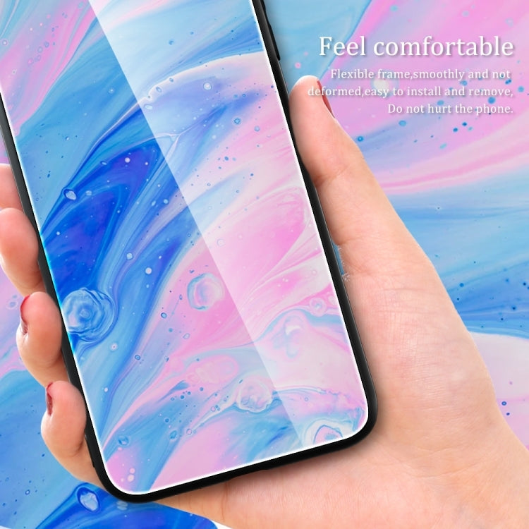 Marble Pattern Glass Phone Case, For Xiaomi Redmi 12C, For Xiaomi Redmi K60/K60 Pro, For Xiaomi Redmi K60E, For Samsung Galaxy A04e, For Samsung Galaxy A14 5G, For Samsung Galaxy A34 5G