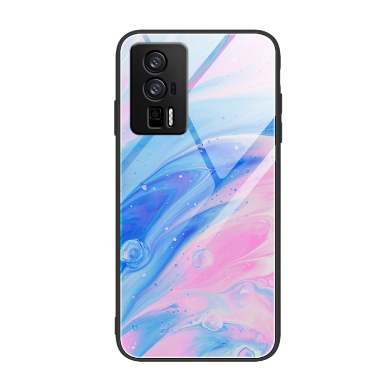 Marble Pattern Glass Phone Case, For Xiaomi Redmi 12C, For Xiaomi Redmi K60/K60 Pro, For Xiaomi Redmi K60E, For Samsung Galaxy A04e, For Samsung Galaxy A14 5G, For Samsung Galaxy A34 5G
