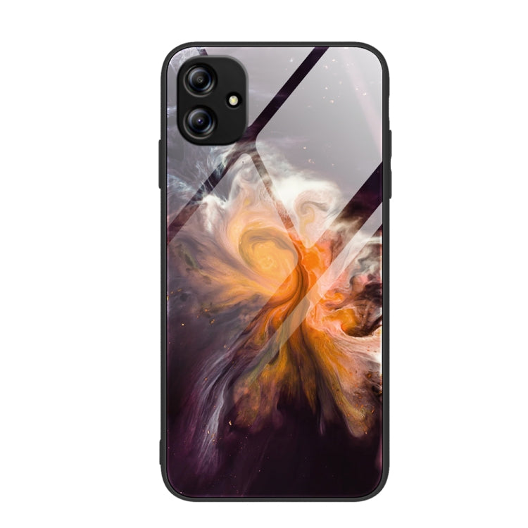 Marble Pattern Glass Phone Case, For Xiaomi Redmi 12C, For Xiaomi Redmi K60/K60 Pro, For Xiaomi Redmi K60E, For Samsung Galaxy A04e, For Samsung Galaxy A14 5G, For Samsung Galaxy A34 5G