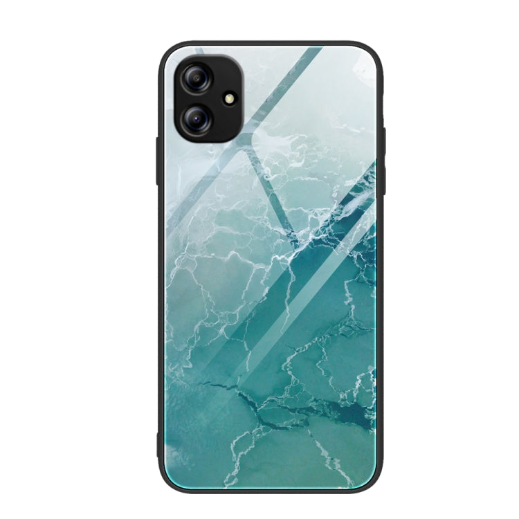 Marble Pattern Glass Phone Case, For Xiaomi Redmi 12C, For Xiaomi Redmi K60/K60 Pro, For Xiaomi Redmi K60E, For Samsung Galaxy A04e, For Samsung Galaxy A14 5G, For Samsung Galaxy A34 5G