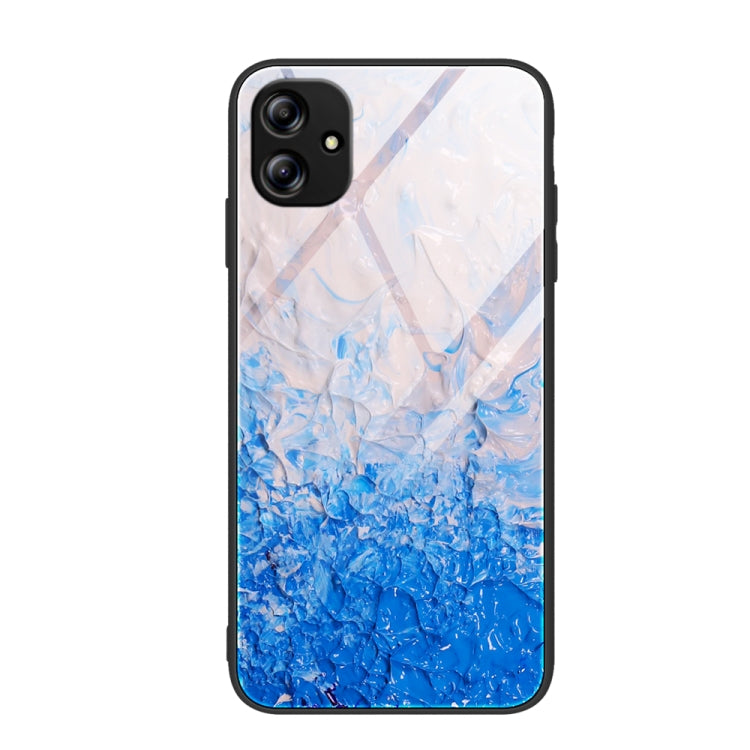 Marble Pattern Glass Phone Case, For Xiaomi Redmi 12C, For Xiaomi Redmi K60/K60 Pro, For Xiaomi Redmi K60E, For Samsung Galaxy A04e, For Samsung Galaxy A14 5G, For Samsung Galaxy A34 5G