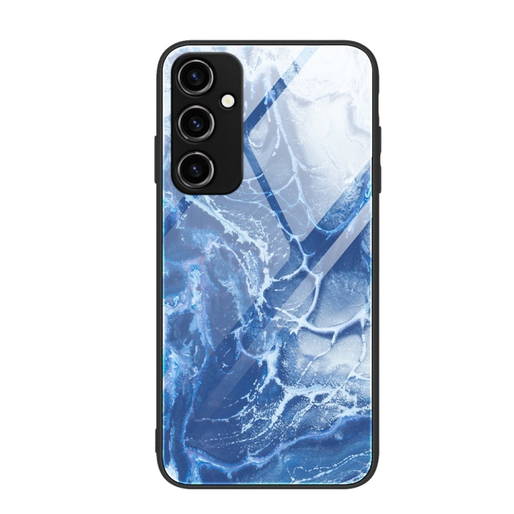 Marble Pattern Glass Phone Case, For Xiaomi Redmi 12C, For Xiaomi Redmi K60/K60 Pro, For Xiaomi Redmi K60E, For Samsung Galaxy A04e, For Samsung Galaxy A14 5G, For Samsung Galaxy A34 5G