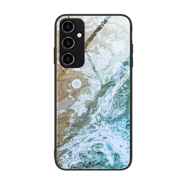 Marble Pattern Glass Phone Case, For Xiaomi Redmi 12C, For Xiaomi Redmi K60/K60 Pro, For Xiaomi Redmi K60E, For Samsung Galaxy A04e, For Samsung Galaxy A14 5G, For Samsung Galaxy A34 5G