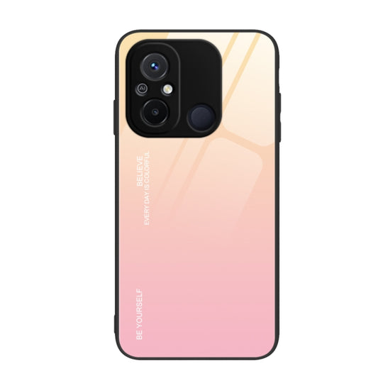 Gradient Color Glass Phone Case, For Xiaomi Redmi 12C, For Xiaomi Redmi K60/K60 Pro, For Xiaomi Redmi K60E, For Samsung Galaxy A04e, For Samsung Galaxy A14 5G, For Samsung Galaxy A34 5G