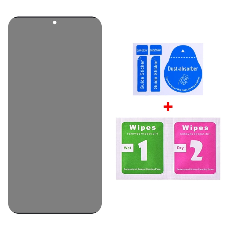 3D Curved Edge Privacy Tempered Glass Film, Not Support Unlock, For Samsung Galaxy S23 5G(1PC), For Samsung Galaxy S23+ 5G(1PC), For Samsung Galaxy S23 Ultra 5G(1PC)
