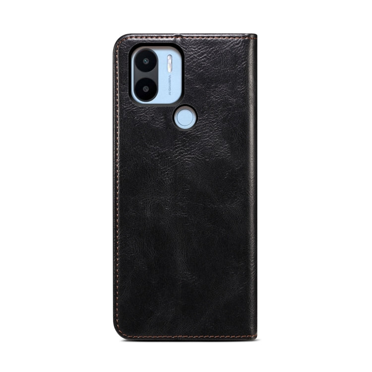 Oil Wax Crazy Horse Texture Leather Phone Case, For Xiaomi Poco C50, For Xiaomi Poco X5 Pro 5G / Redmi Note 12 Pro Speed