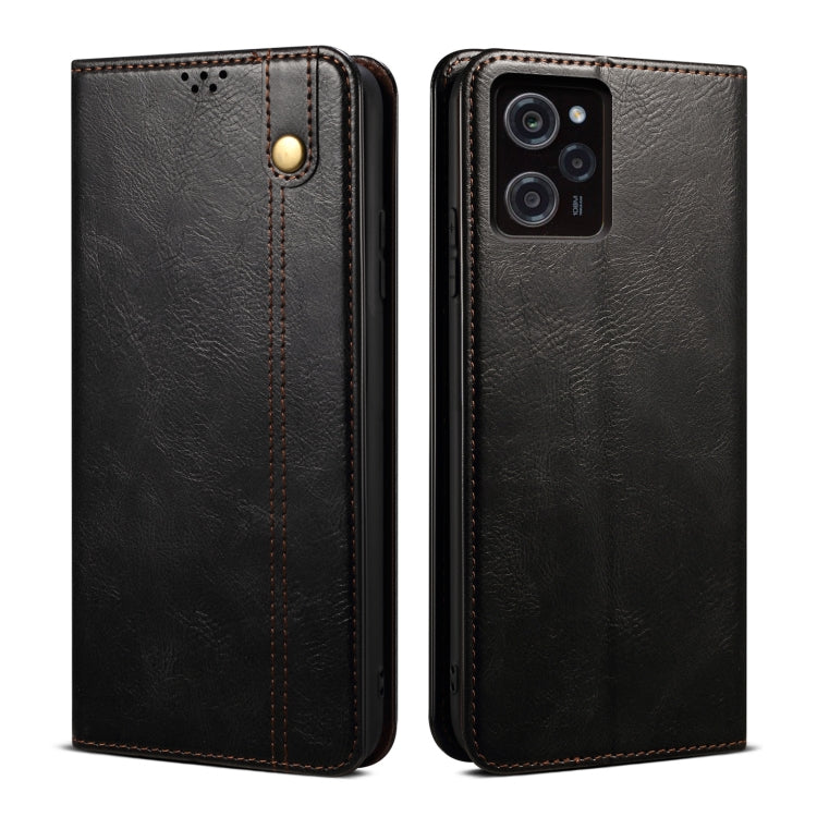 Oil Wax Crazy Horse Texture Leather Phone Case, For Xiaomi Poco C50, For Xiaomi Poco X5 Pro 5G / Redmi Note 12 Pro Speed