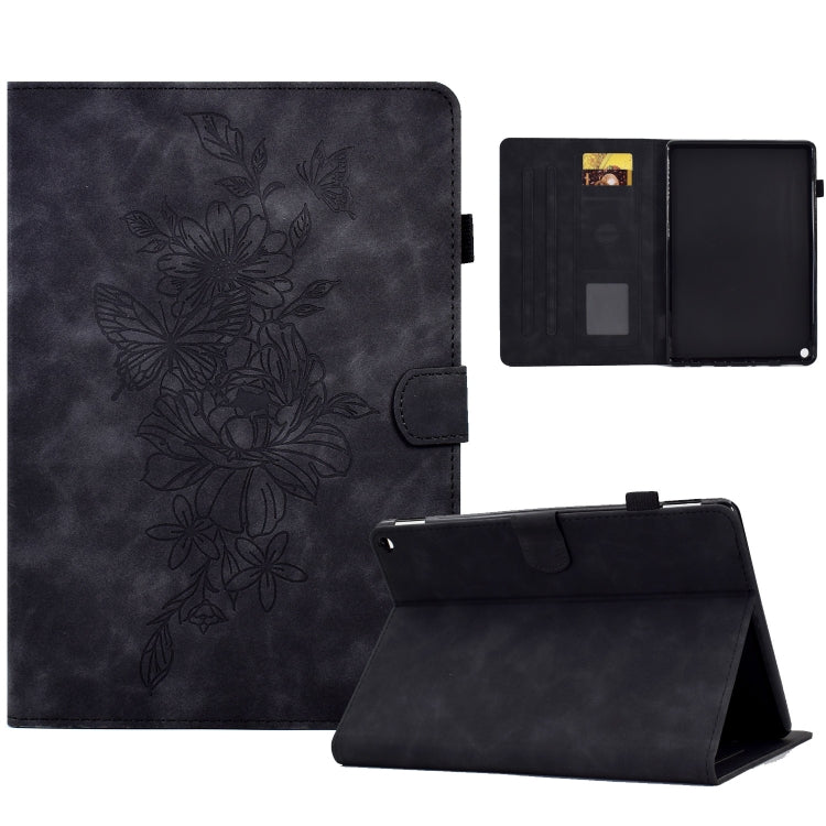 Peony Butterfly Embossed Leather Smart Tablet Case, For Amazon Kindle 11th 2024 / 2022, For Amazon Kindle Fire HD10 2021, For Amazon Kindle Fire HD8 2022, For Amazon Kindle Fire HD8 2018/2017/2016, For Amazon Kindle Fire HD8 2020                       ...