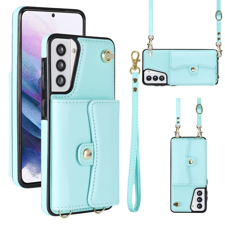 RFID Card Slot Leather Phone Case with Long Lanyard, For Samsung Galaxy S23 5G, For Samsung Galaxy S23+ 5G, For Samsung Galaxy S23 Ultra 5G, For Samsung Galaxy S22 5G, For Samsung Galaxy S22+ 5G, For Samsung Galaxy S22 Ultra 5G, For Samsung Galaxy S21 ...