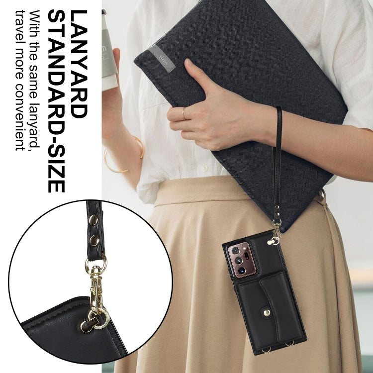 RFID Card Slot Leather Phone Case with Long Lanyard, For Samsung Galaxy Note20 Ultra, For Samsung Galaxy A12, For Samsung Galaxy A13 4G / 5G, For Samsung Galaxy A20 / A30, For Samsung Galaxy A50, For Samsung Galaxy A51 4G, For Samsung Galaxy A51 5G    ...
