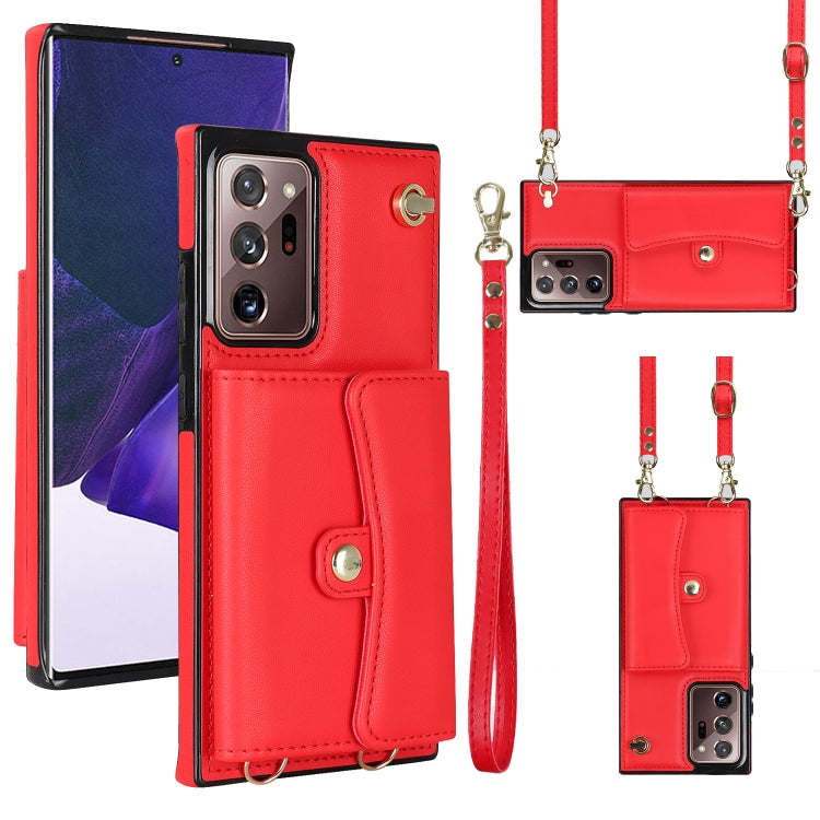 RFID Card Slot Leather Phone Case with Long Lanyard, For Samsung Galaxy Note20 Ultra, For Samsung Galaxy A12, For Samsung Galaxy A13 4G / 5G, For Samsung Galaxy A20 / A30, For Samsung Galaxy A50, For Samsung Galaxy A51 4G, For Samsung Galaxy A51 5G    ...