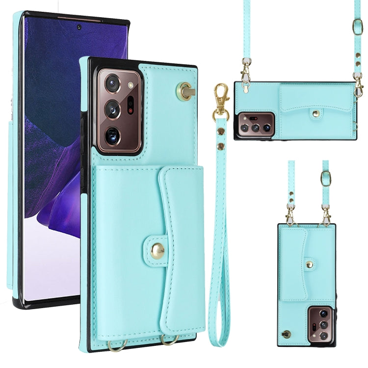 RFID Card Slot Leather Phone Case with Long Lanyard, For Samsung Galaxy Note20 Ultra, For Samsung Galaxy A12, For Samsung Galaxy A13 4G / 5G, For Samsung Galaxy A20 / A30, For Samsung Galaxy A50, For Samsung Galaxy A51 4G, For Samsung Galaxy A51 5G    ...