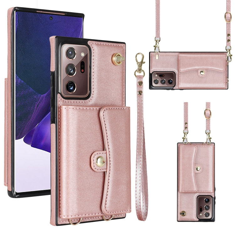 RFID Card Slot Leather Phone Case with Long Lanyard, For Samsung Galaxy Note20 Ultra, For Samsung Galaxy A12, For Samsung Galaxy A13 4G / 5G, For Samsung Galaxy A20 / A30, For Samsung Galaxy A50, For Samsung Galaxy A51 4G, For Samsung Galaxy A51 5G    ...