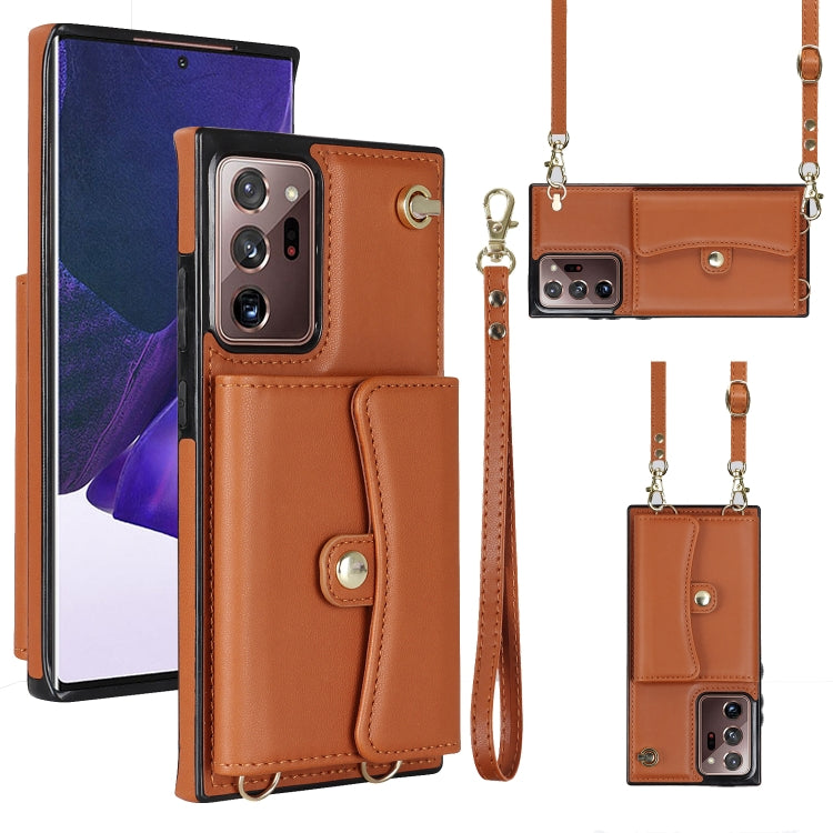 RFID Card Slot Leather Phone Case with Long Lanyard, For Samsung Galaxy Note20 Ultra, For Samsung Galaxy A12, For Samsung Galaxy A13 4G / 5G, For Samsung Galaxy A20 / A30, For Samsung Galaxy A50, For Samsung Galaxy A51 4G, For Samsung Galaxy A51 5G    ...