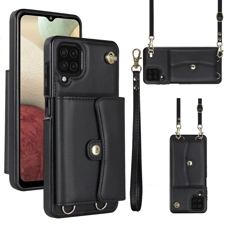 RFID Card Slot Leather Phone Case with Long Lanyard, For Samsung Galaxy Note20 Ultra, For Samsung Galaxy A12, For Samsung Galaxy A13 4G / 5G, For Samsung Galaxy A20 / A30, For Samsung Galaxy A50, For Samsung Galaxy A51 4G, For Samsung Galaxy A51 5G    ...