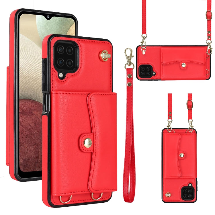 RFID Card Slot Leather Phone Case with Long Lanyard, For Samsung Galaxy Note20 Ultra, For Samsung Galaxy A12, For Samsung Galaxy A13 4G / 5G, For Samsung Galaxy A20 / A30, For Samsung Galaxy A50, For Samsung Galaxy A51 4G, For Samsung Galaxy A51 5G    ...