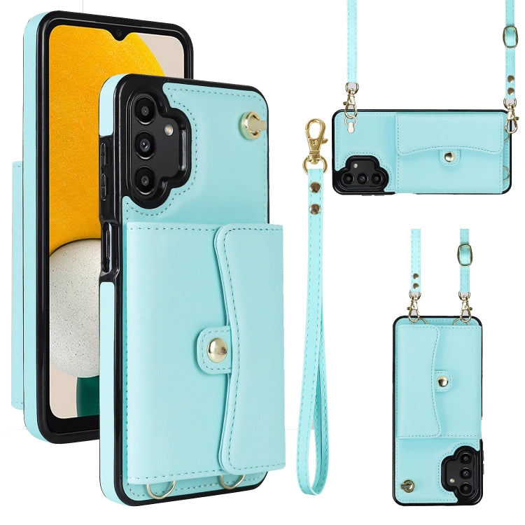 RFID Card Slot Leather Phone Case with Long Lanyard, For Samsung Galaxy Note20 Ultra, For Samsung Galaxy A12, For Samsung Galaxy A13 4G / 5G, For Samsung Galaxy A20 / A30, For Samsung Galaxy A50, For Samsung Galaxy A51 4G, For Samsung Galaxy A51 5G    ...