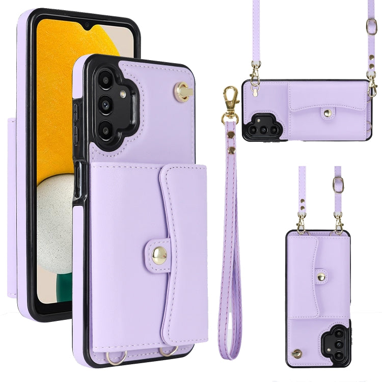 RFID Card Slot Leather Phone Case with Long Lanyard, For Samsung Galaxy Note20 Ultra, For Samsung Galaxy A12, For Samsung Galaxy A13 4G / 5G, For Samsung Galaxy A20 / A30, For Samsung Galaxy A50, For Samsung Galaxy A51 4G, For Samsung Galaxy A51 5G    ...