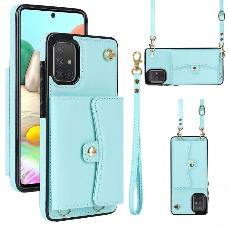RFID Card Slot Leather Phone Case with Long Lanyard, For Samsung Galaxy Note20 Ultra, For Samsung Galaxy A12, For Samsung Galaxy A13 4G / 5G, For Samsung Galaxy A20 / A30, For Samsung Galaxy A50, For Samsung Galaxy A51 4G, For Samsung Galaxy A51 5G    ...
