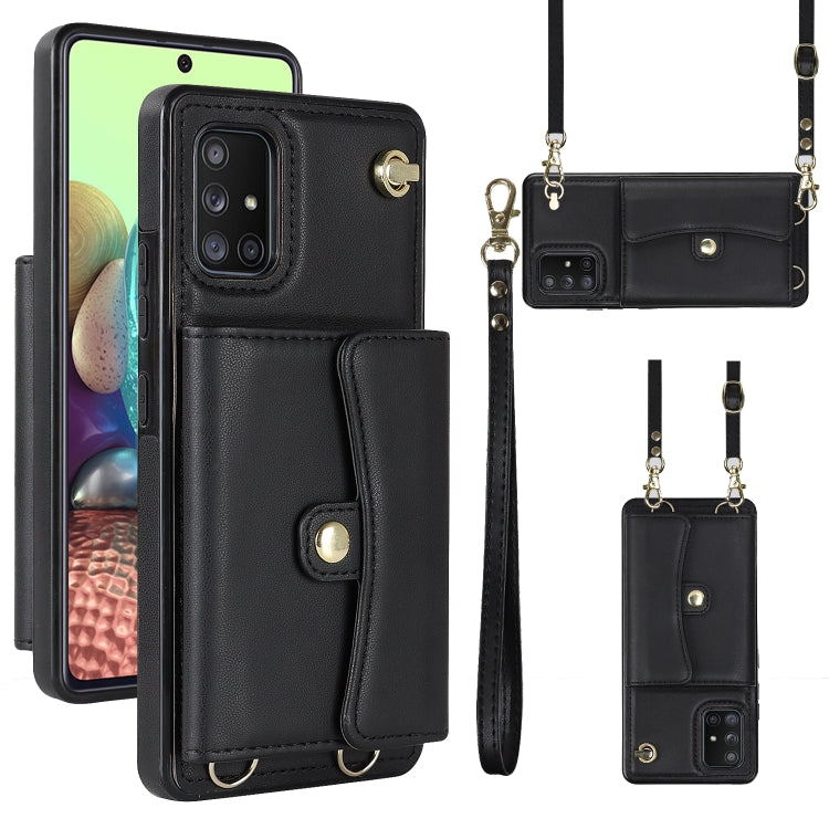 RFID Card Slot Leather Phone Case with Long Lanyard, For Samsung Galaxy Note20 Ultra, For Samsung Galaxy A12, For Samsung Galaxy A13 4G / 5G, For Samsung Galaxy A20 / A30, For Samsung Galaxy A50, For Samsung Galaxy A51 4G, For Samsung Galaxy A51 5G    ...