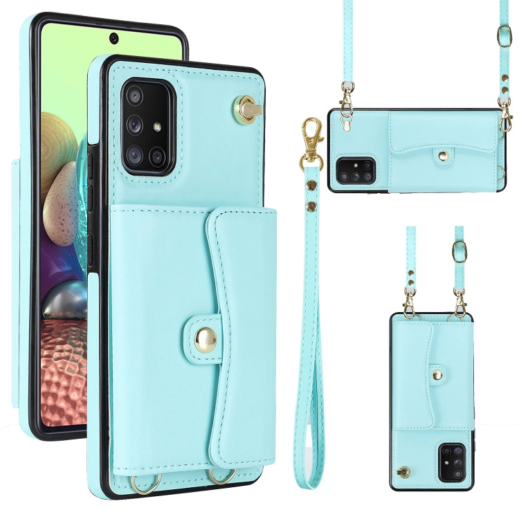 RFID Card Slot Leather Phone Case with Long Lanyard, For Samsung Galaxy Note20 Ultra, For Samsung Galaxy A12, For Samsung Galaxy A13 4G / 5G, For Samsung Galaxy A20 / A30, For Samsung Galaxy A50, For Samsung Galaxy A51 4G, For Samsung Galaxy A51 5G    ...