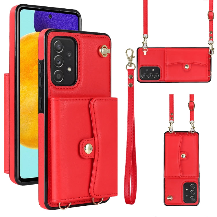 RFID Card Slot Leather Phone Case with Long Lanyard, For Samsung Galaxy Note20 Ultra, For Samsung Galaxy A12, For Samsung Galaxy A13 4G / 5G, For Samsung Galaxy A20 / A30, For Samsung Galaxy A50, For Samsung Galaxy A51 4G, For Samsung Galaxy A51 5G    ...