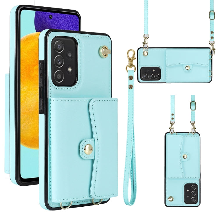 RFID Card Slot Leather Phone Case with Long Lanyard, For Samsung Galaxy Note20 Ultra, For Samsung Galaxy A12, For Samsung Galaxy A13 4G / 5G, For Samsung Galaxy A20 / A30, For Samsung Galaxy A50, For Samsung Galaxy A51 4G, For Samsung Galaxy A51 5G    ...