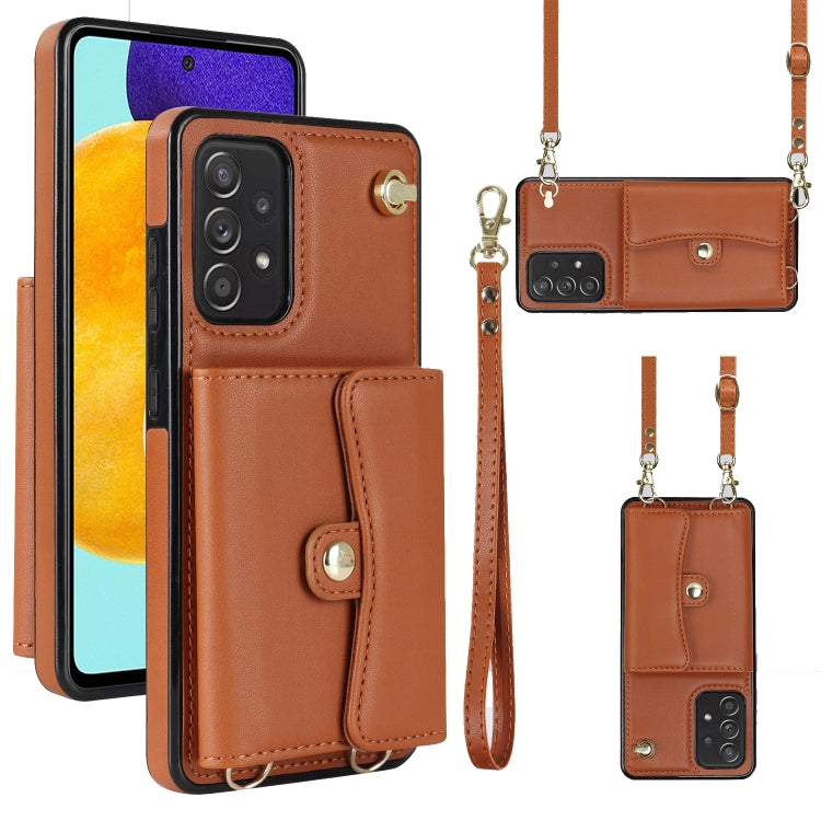 RFID Card Slot Leather Phone Case with Long Lanyard, For Samsung Galaxy Note20 Ultra, For Samsung Galaxy A12, For Samsung Galaxy A13 4G / 5G, For Samsung Galaxy A20 / A30, For Samsung Galaxy A50, For Samsung Galaxy A51 4G, For Samsung Galaxy A51 5G    ...