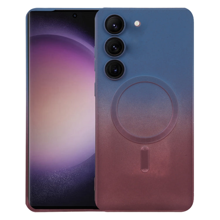 Liquid TPU Silicone Gradient MagSafe Phone Case, For Samsung Galaxy S23 5G, For Samsung Galaxy S23+ 5G, For Samsung Galaxy S22 5G, For Samsung Galaxy S22+ 5G
