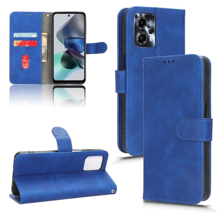 Skin Feel Magnetic Flip Leather Phone Case, For Xiaomi Poco X5 5G / Redmi Note 12 5G, For Motorola Moto G13 / G23 / G53, For Motorola Moto G73 5G, For UMIDIGI A13 Pro 5G, For ZTE Blade A32