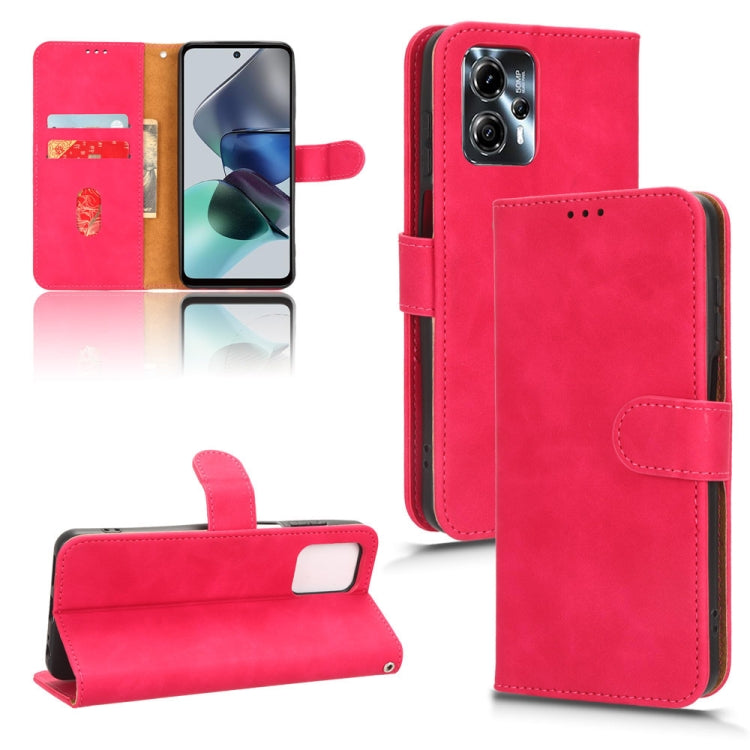 Skin Feel Magnetic Flip Leather Phone Case, For Xiaomi Poco X5 5G / Redmi Note 12 5G, For Motorola Moto G13 / G23 / G53, For Motorola Moto G73 5G, For UMIDIGI A13 Pro 5G, For ZTE Blade A32