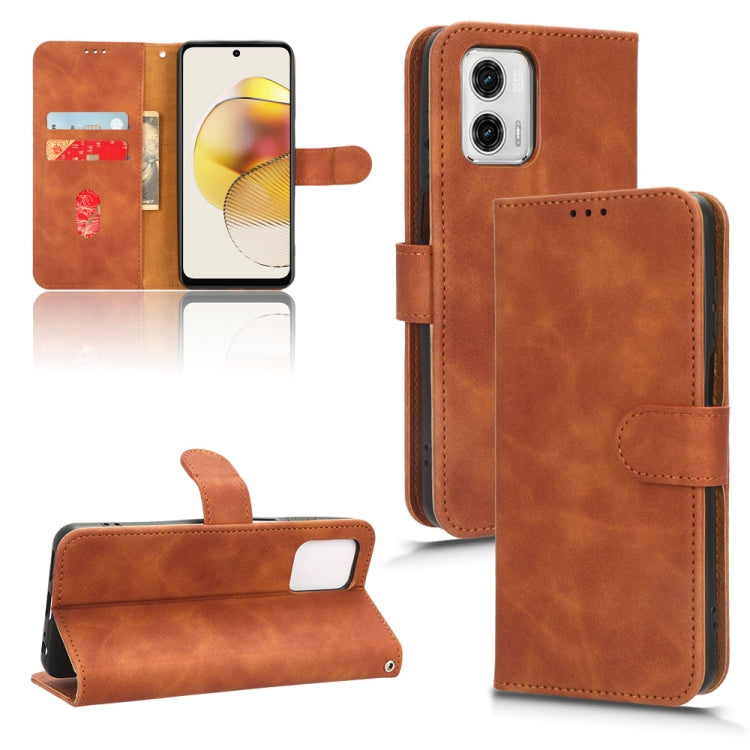 Skin Feel Magnetic Flip Leather Phone Case, For Xiaomi Poco X5 5G / Redmi Note 12 5G, For Motorola Moto G13 / G23 / G53, For Motorola Moto G73 5G, For UMIDIGI A13 Pro 5G, For ZTE Blade A32