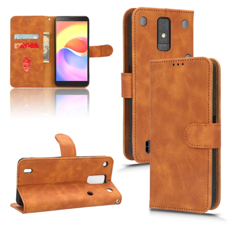 Skin Feel Magnetic Flip Leather Phone Case, For Xiaomi Poco X5 5G / Redmi Note 12 5G, For Motorola Moto G13 / G23 / G53, For Motorola Moto G73 5G, For UMIDIGI A13 Pro 5G, For ZTE Blade A32