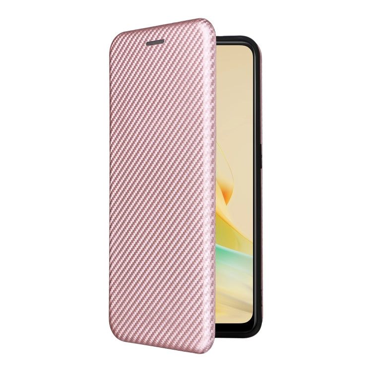 Carbon Fiber Texture Flip Leather Phone Case, For OPPO Reno8 T 4G, For Motorola Moto E13 4G, For Motorola Moto G73 5G, For Xiaomi Redmi 12C