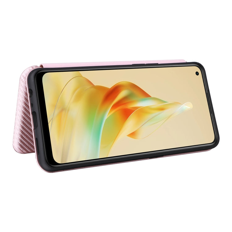 Carbon Fiber Texture Flip Leather Phone Case, For OPPO Reno8 T 4G, For Motorola Moto E13 4G, For Motorola Moto G73 5G, For Xiaomi Redmi 12C