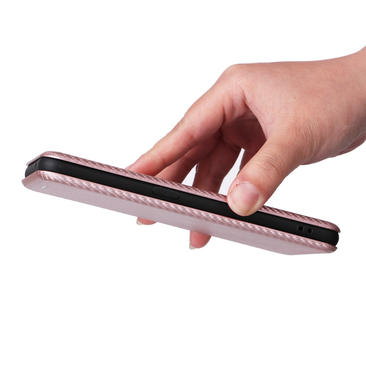 Carbon Fiber Texture Flip Leather Phone Case, For OPPO Reno8 T 4G, For Motorola Moto E13 4G, For Motorola Moto G73 5G, For Xiaomi Redmi 12C