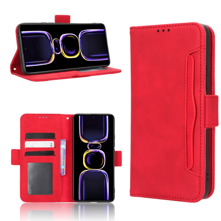Skin Feel Calf Texture Card Slots Leather Phone Case, For Infinix Hot 20 Play, For Google Pixel 7a, For Xiaomi Redmi 12C / 11A, For Xiaomi Redmi K60 5G / K60 Pro, For Xiaomi Redmi K60E 5G, For Xiaomi Redmi Note 12 Pro 5G Speed, For Kyocera Android One ...