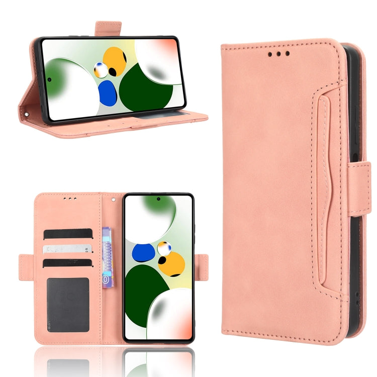 Skin Feel Calf Texture Card Slots Leather Phone Case, For Infinix Hot 20 Play, For Google Pixel 7a, For Xiaomi Redmi 12C / 11A, For Xiaomi Redmi K60 5G / K60 Pro, For Xiaomi Redmi K60E 5G, For Xiaomi Redmi Note 12 Pro 5G Speed, For Kyocera Android One ...